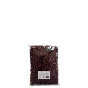 Crinkle Paper Shreds - Burgundy - 100g