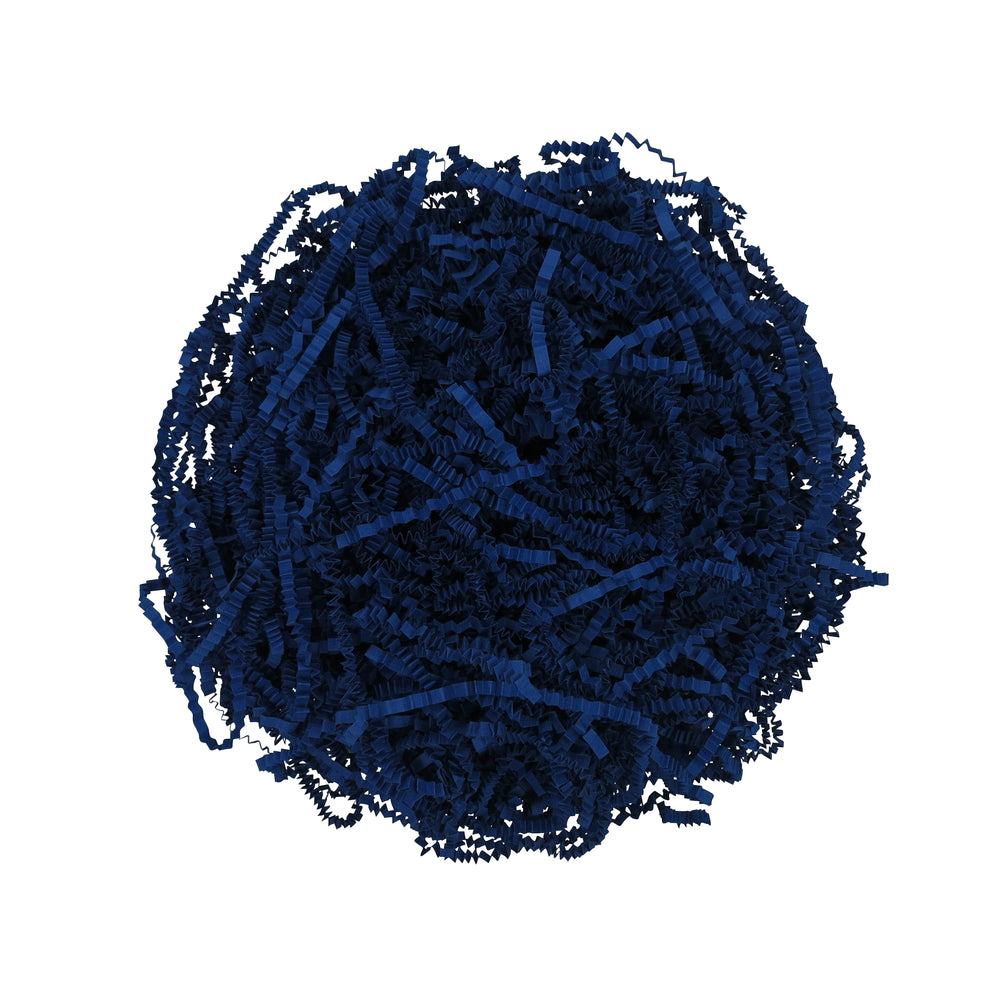 Crinkle Paper Shreds - Dark Blue - 5kg