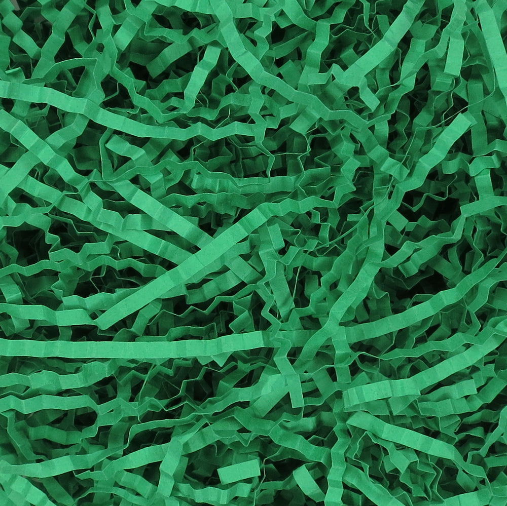 Crinkle Paper Shreds - Green - 100g