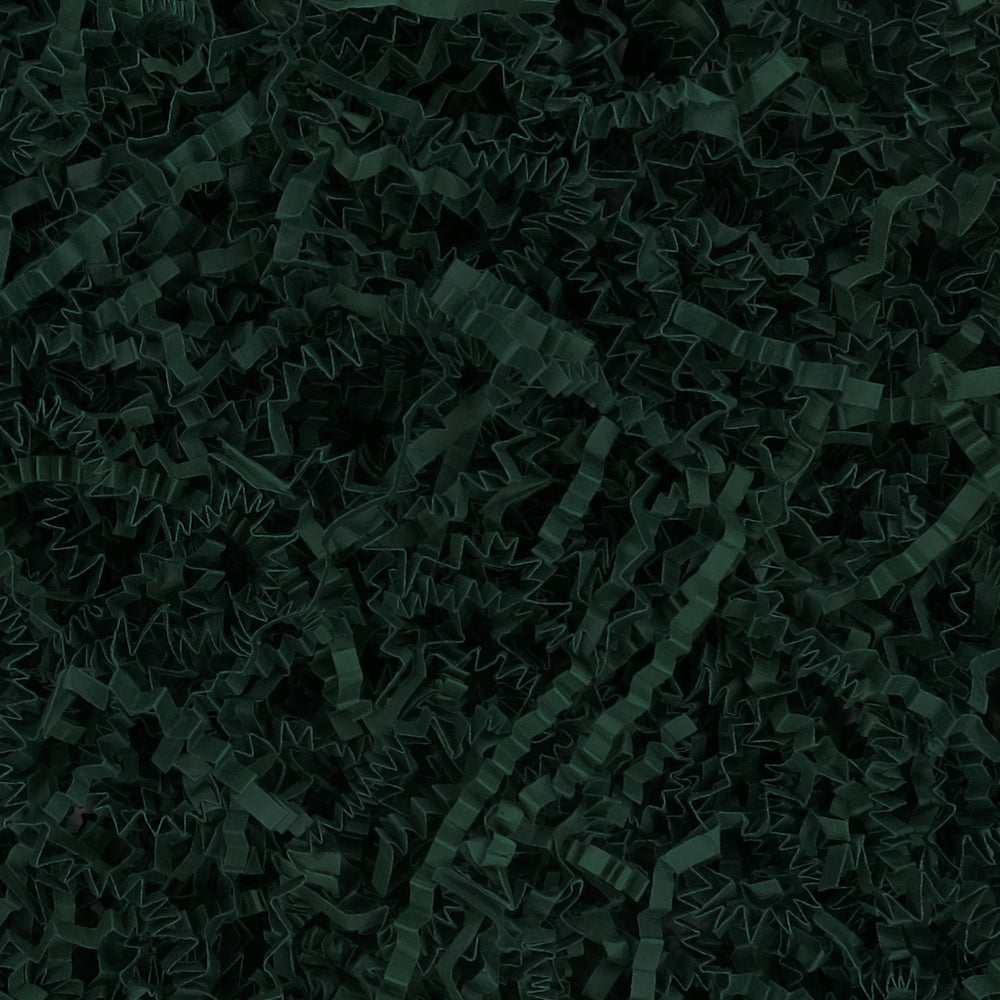 Crinkle Paper Shreds - Hunter Green - 100g