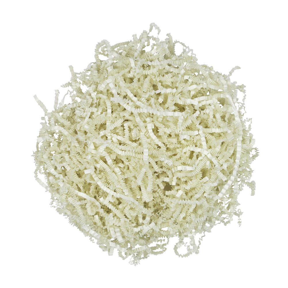 Crinkle Paper Shreds - Vanilla Cream - 100g