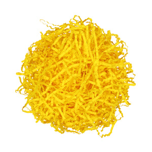 Crinkle Paper Shreds - Sunny Yellow - 100g, 200g, 400g - FREE DELIVERY