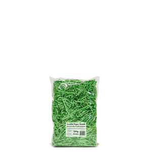 Crinkle Paper Shreds - Green - 100g