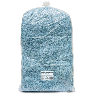 Crinkle Paper Shreds - Light Blue - 5kgs