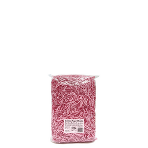 Crinkle Paper Shreds - Light Pink - 100g