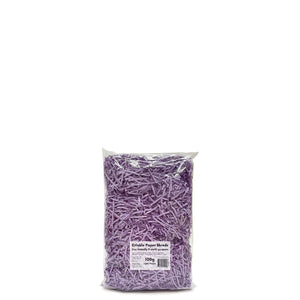 Crinkle Paper Shreds - Light Purple - 100g, 200g, 400g - FREE DELIVERY