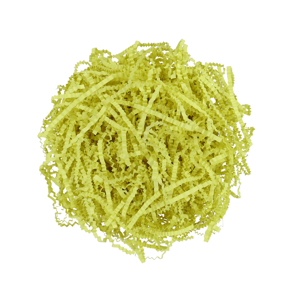 Crinkle Paper Shreds - Light Yellow - 1kg, 2kg - FREE DELIVERY