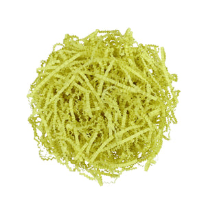 Crinkle Paper Shreds - Light Yellow - 100g, 200g, 400g - FREE DELIVERY