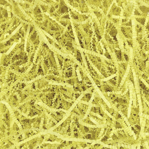 Crinkle Paper Shreds - Light Yellow - 100g