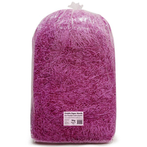 Crinkle Paper Shreds - Magenta Pink - 5kg