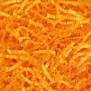 Crinkle Paper Shreds - Neon Orange - 1kg, 2kg - FREE DELIVERY