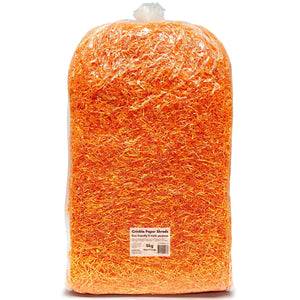 Crinkle Paper Shreds - Neon Orange - 5kgs