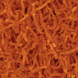 Crinkle Paper Shreds - Pumpkin Orange - 100g
