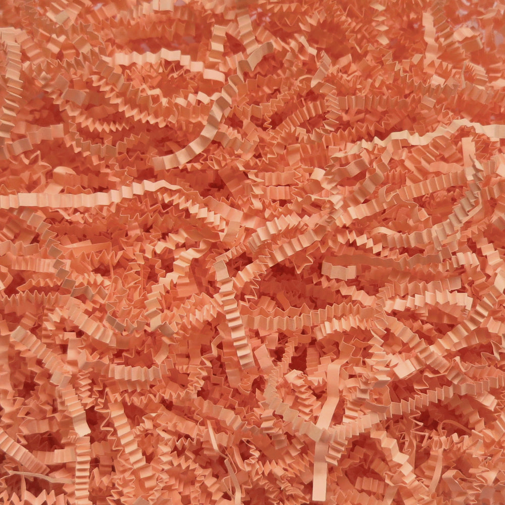 Crinkle Paper Shreds - Peach - 100g