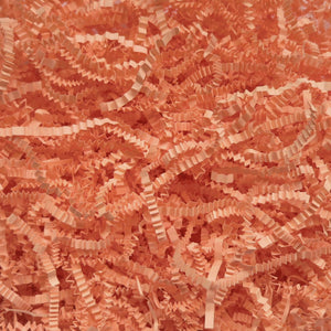 Crinkle Paper Shreds - Peach - 100g