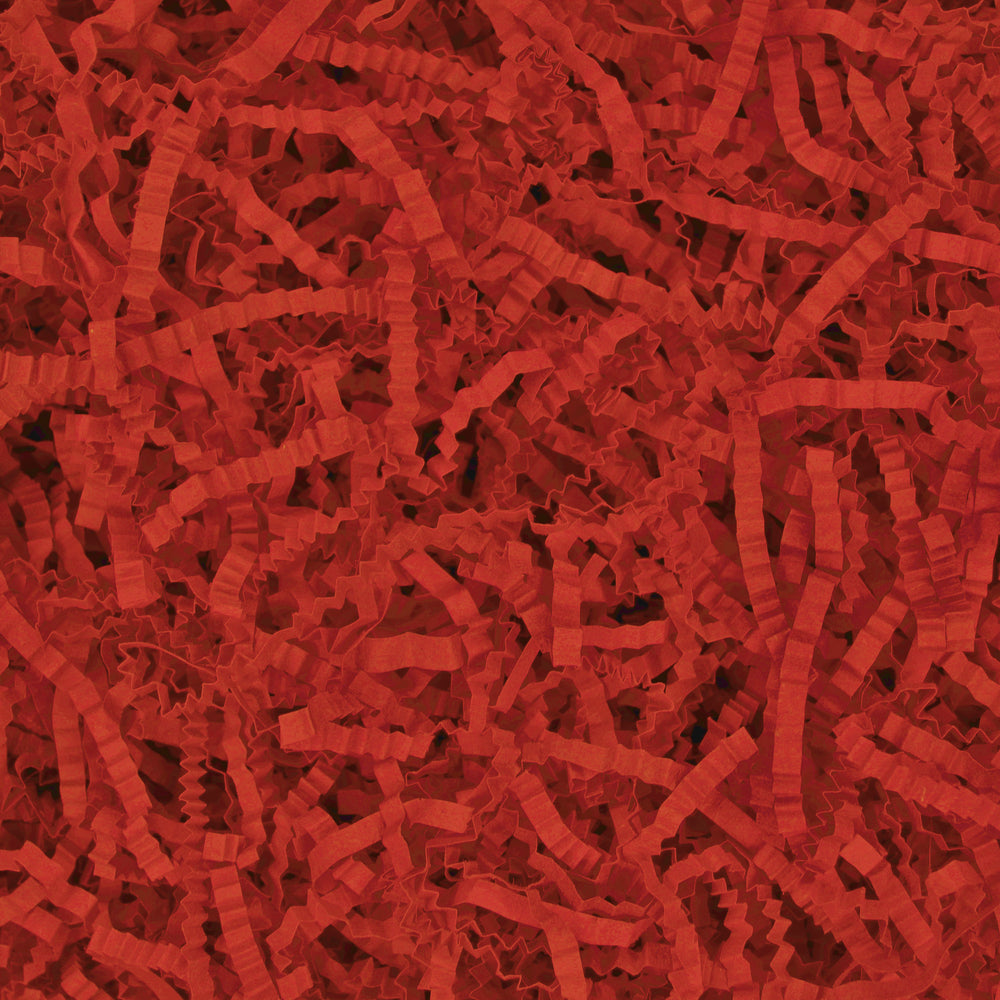 Crinkle Paper Shreds - Red - 100g